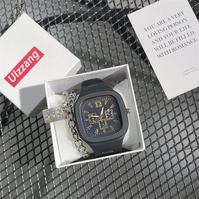 Γυναικείο τετράγωνο ρολόι νέο μοντέλο