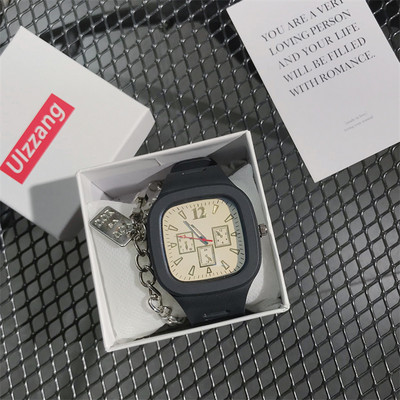 Γυναικείο τετράγωνο ρολόι νέο μοντέλο