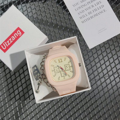 Γυναικείο τετράγωνο ρολόι νέο μοντέλο