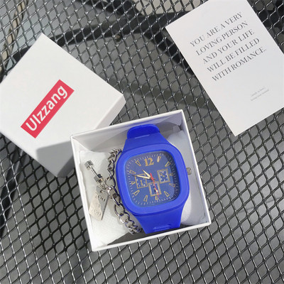 Γυναικείο τετράγωνο ρολόι νέο μοντέλο