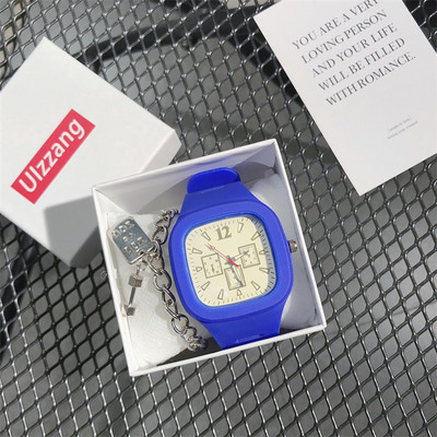 Γυναικείο τετράγωνο ρολόι νέο μοντέλο