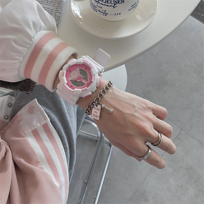 Γυναικείο αδιάβροχο ρολόι από λουράκι σιλικόνης