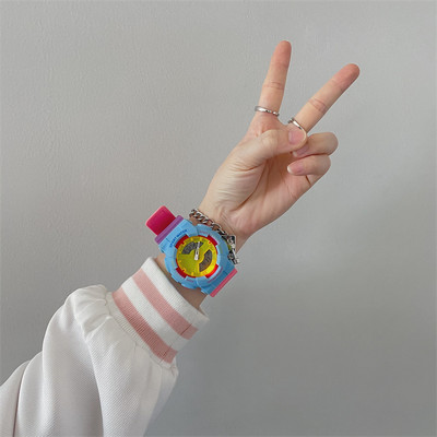 Γυναικείο αδιάβροχο ρολόι από λουράκι σιλικόνης