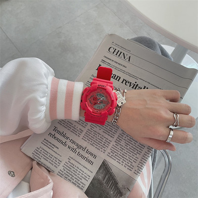 Γυναικείο αδιάβροχο ρολόι από λουράκι σιλικόνης