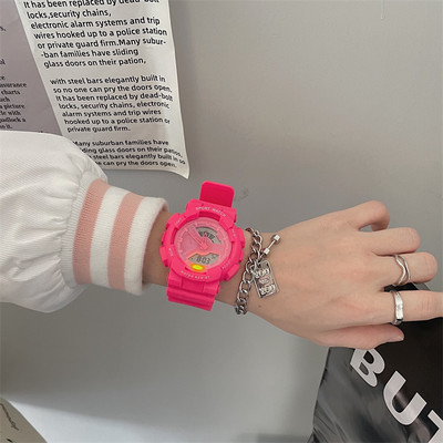 Γυναικείο αδιάβροχο ρολόι από λουράκι σιλικόνης