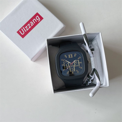 Καθημερινό γυναικείο ρολόι με τετράγωνο σχήμα