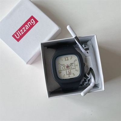 Καθημερινό γυναικείο ρολόι με τετράγωνο σχήμα