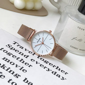 Γυναικείο αδιάβροχο ρολόι με μεταλλικό λουράκι