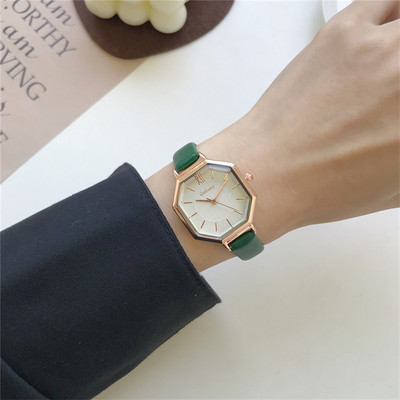 Καθημερινό γυναικείο ρολόι με δερμάτινο λουράκι - πολλά χρώματα