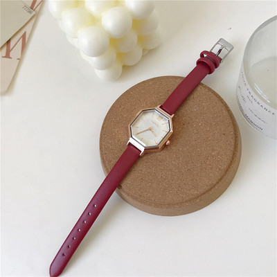 Καθημερινό γυναικείο ρολόι με δερμάτινο λουράκι - πολλά χρώματα