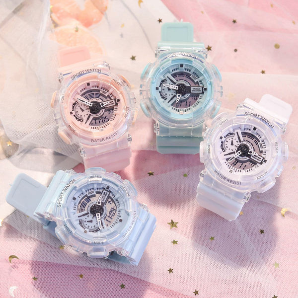 Vodootporni sportski-dnevni sat u više boja