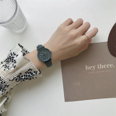 Καθημερινό ρολόι με δερμάτινο λουράκι - πολλά χρώματα