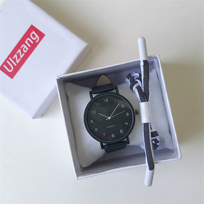 Στρογγυλό unisex ρολόι με στρογγυλό καντράν