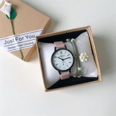 Καθημερινό γυναικείο ρολόι με στρογγυλό σχήμα