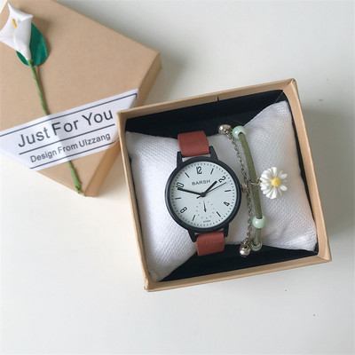 Καθημερινό γυναικείο ρολόι με στρογγυλό σχήμα