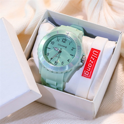 Αθλητικό αδιάβροχο ρολόι με λουράκια σιλικόνης