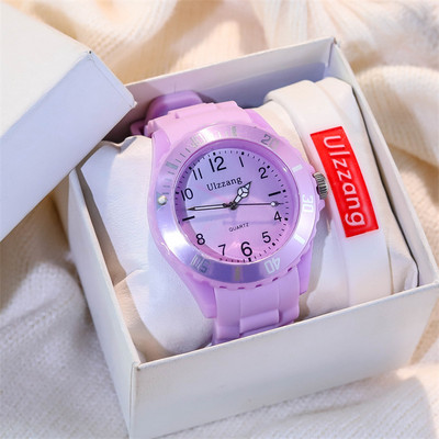 Αθλητικό αδιάβροχο ρολόι με λουράκια σιλικόνης