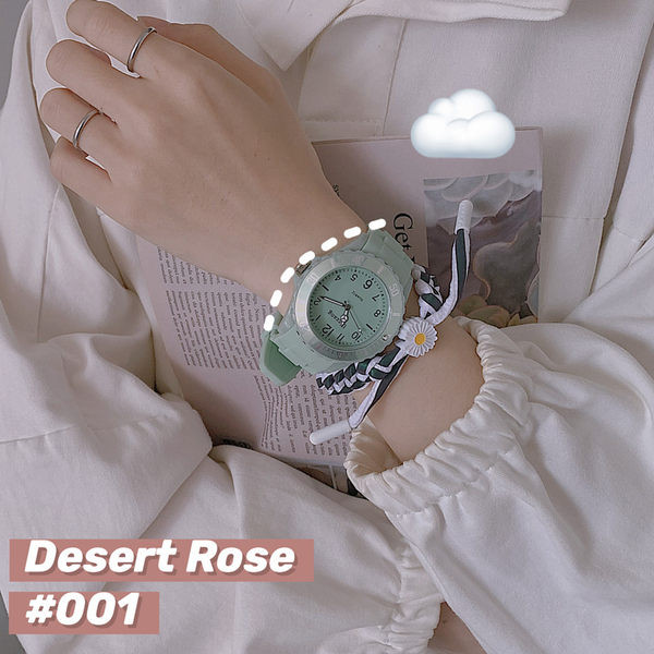 Dnevni ženski sat okruglog oblika - više boja