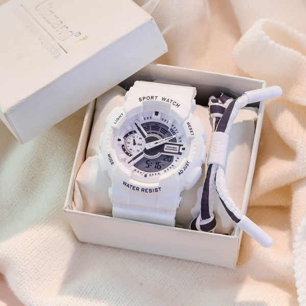 Bērnu elektroniskais pulkstenis zēniem un meitenēm ar lielu ciparnīcu