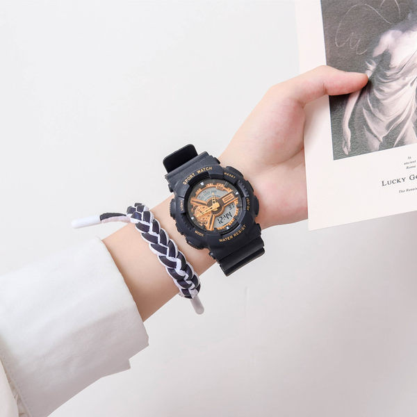 Bērnu elektroniskais pulkstenis zēniem un meitenēm ar lielu ciparnīcu