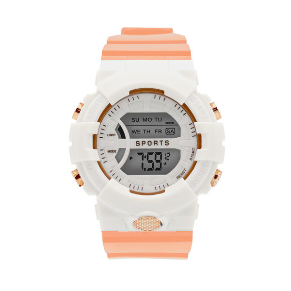 Bērnu elektroniskais pulkstenis meitenēm vairākās krāsās