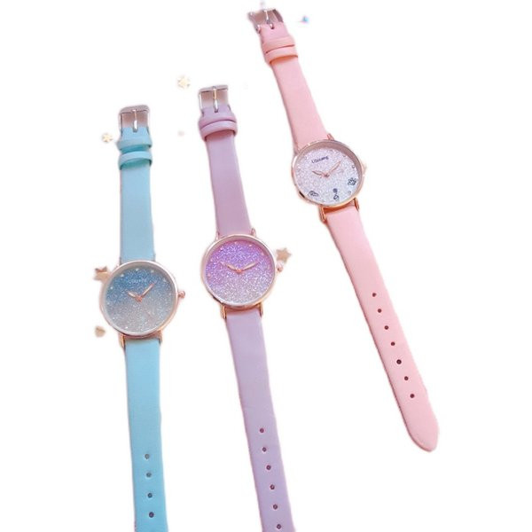 Särava efekti ja käevõruga naiste käekell