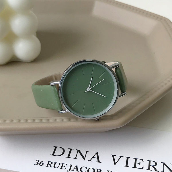 Ceas de dama din piele ecologica model pur