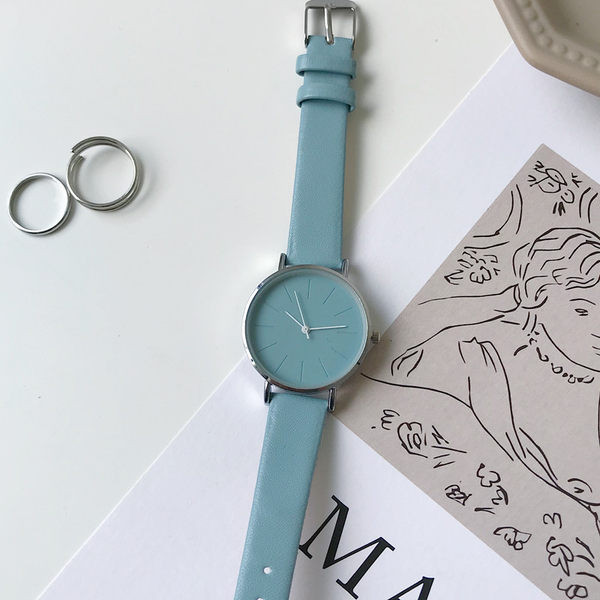 Ceas de dama din piele ecologica model pur