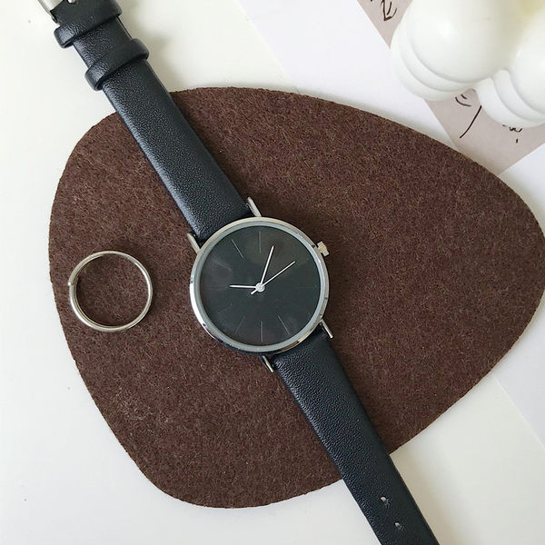 Ceas de dama din piele ecologica model pur