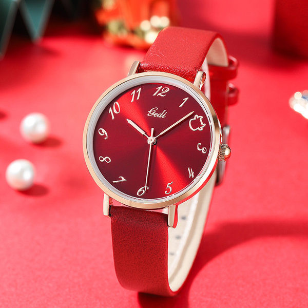 Ümara kujuga naiste käekell