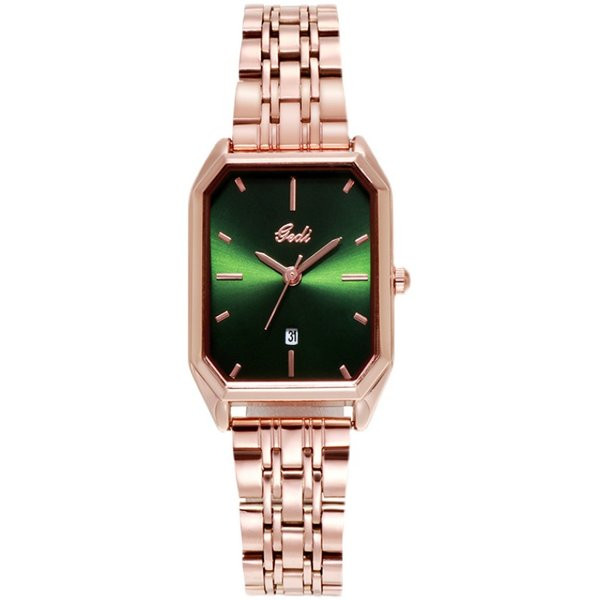 Moderan sat s kožnim ili metalnim remenom za žene