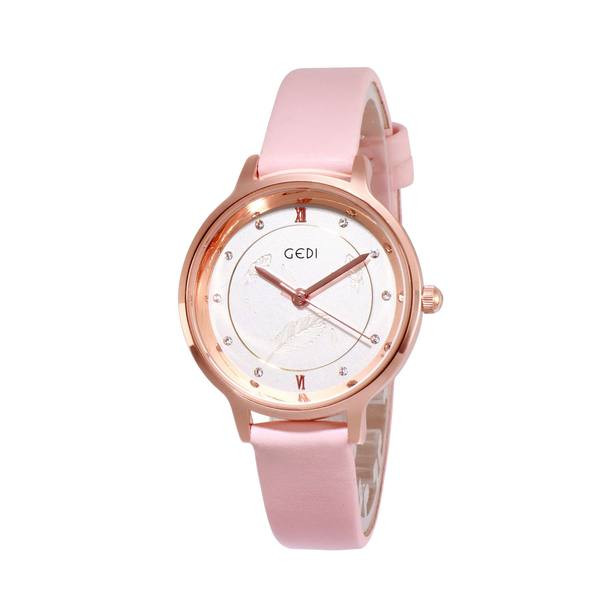 Moodne ümara kujuga naiste käekell