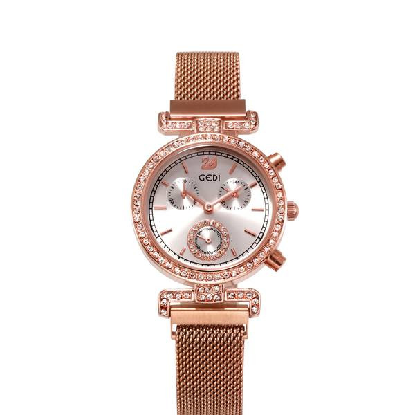 Γυναικείο ρολόι με διακοσμητικές πέτρες