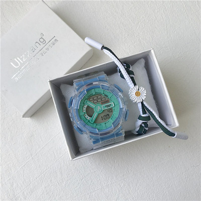 Ηλεκτρονικό γυναικείο ρολόι με λουράκι σιλικόνης