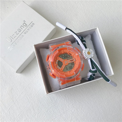 Ηλεκτρονικό γυναικείο ρολόι με λουράκι σιλικόνης