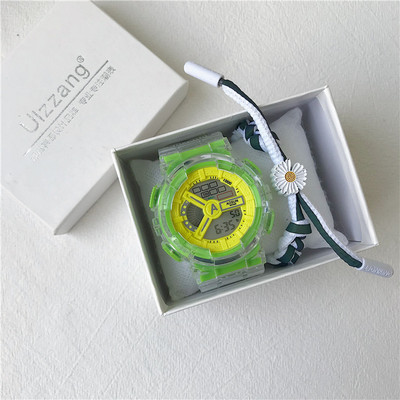 Ηλεκτρονικό γυναικείο ρολόι με λουράκι σιλικόνης