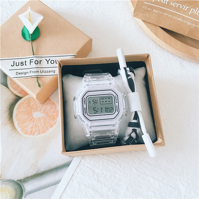 Γυναικείο ηλεκτρονικό ρολόι με φωτιζόμενο καντράν