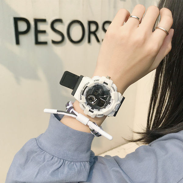 Igapäevane silikoonrihmaga naiste käekell