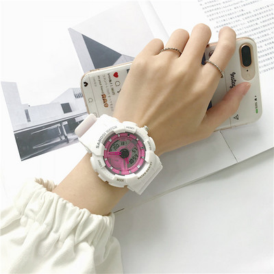 Γυναικείο αθλητικό ρολόι με στρογγυλό σχήμα