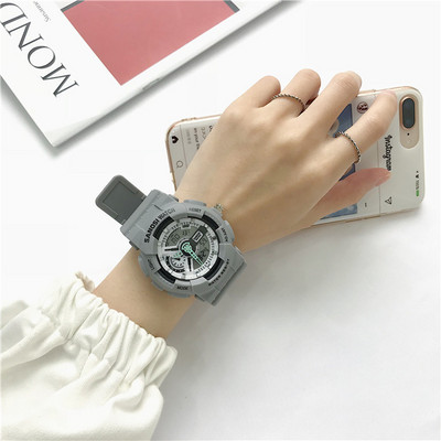 Γυναικείο αθλητικό ρολόι με στρογγυλό σχήμα