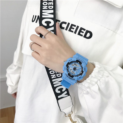 Γυναικείο αθλητικό ρολόι με στρογγυλό σχήμα