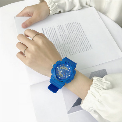 Γυναικείο αθλητικό ρολόι με στρογγυλό σχήμα