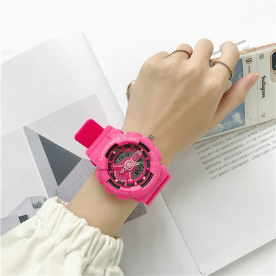 Γυναικείο αθλητικό ρολόι με στρογγυλό σχήμα