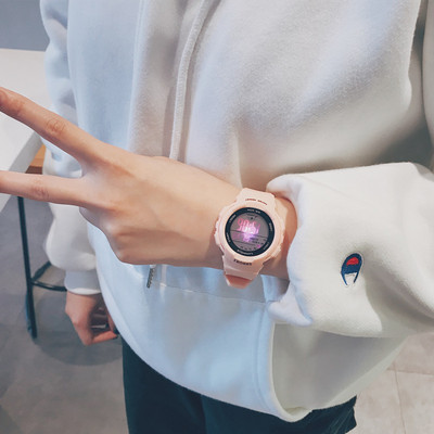 Γυναικείο ηλεκτρονικό ρολόι με σιλικόνης