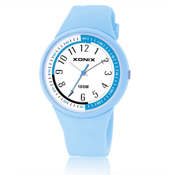 Αδιάβροχο ρολόι χαλαζία με στρογγυλό σχήμα