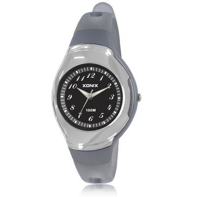 Καθημερινό ρολόι με στρογγυλό σχήμα - αδιάβροχο