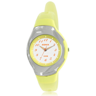 Καθημερινό ρολόι με στρογγυλό σχήμα - αδιάβροχο