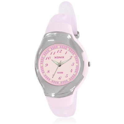 Καθημερινό ρολόι με στρογγυλό σχήμα - αδιάβροχο