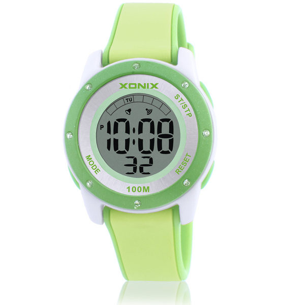 Αθλητικό ρολόι με λουράκια σιλικόνης