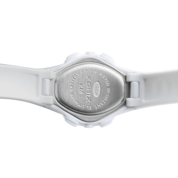 Vaikiškas elektroninis laikrodis su užrašu ir silikonine apyranke